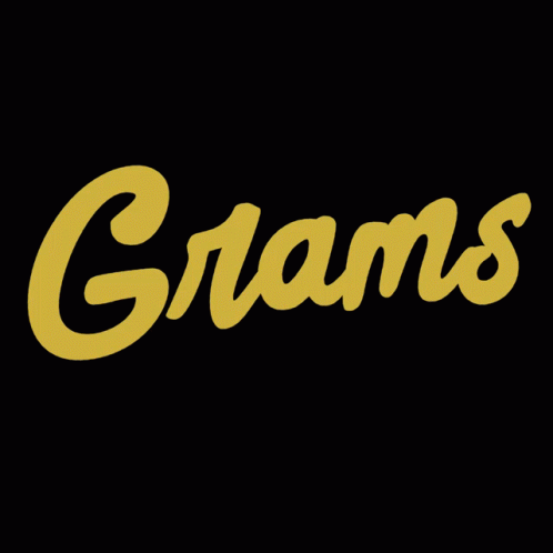Red Logo For Grams GIF