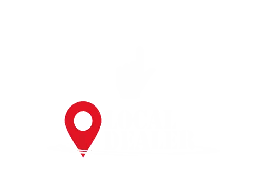 Red Map Pin with White Center