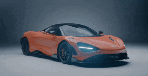 Red McLaren Sports Car