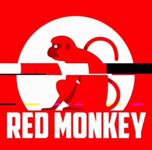 Red Monkey Logo GIF