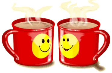 Red Mugs With Smiley Faces