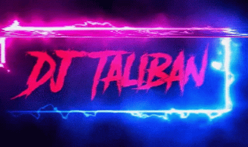 Red Neon Sign DJ Taliban GIF