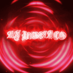 Red Neon Sign Saying As Monaco
