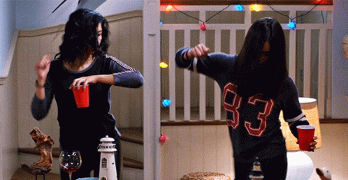 Red Party Tumbler Cup GIF