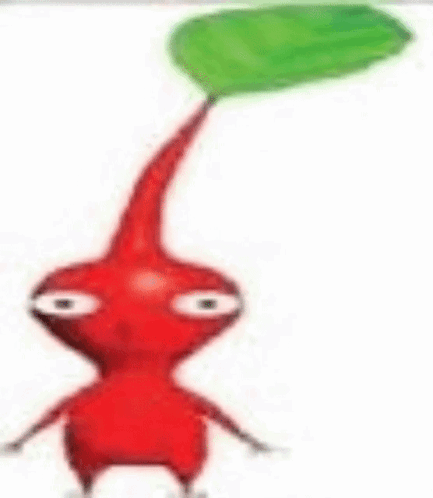 Red Pikmin Photos Loop GIF