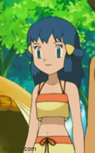 Red Pokemon Trainer Dawn GIF