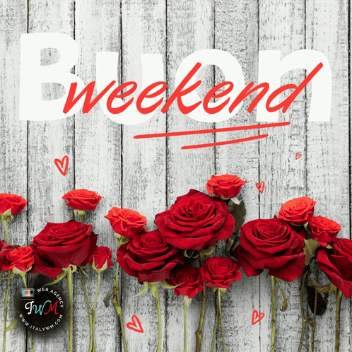 Red Roses Weekend GIF