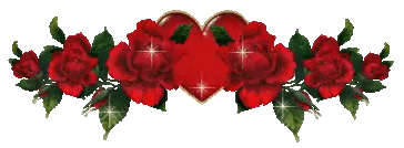 Red Roses with Heart