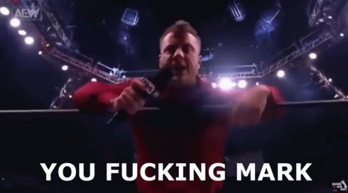 Red Shirt Wrestler Says You Fucking Mark