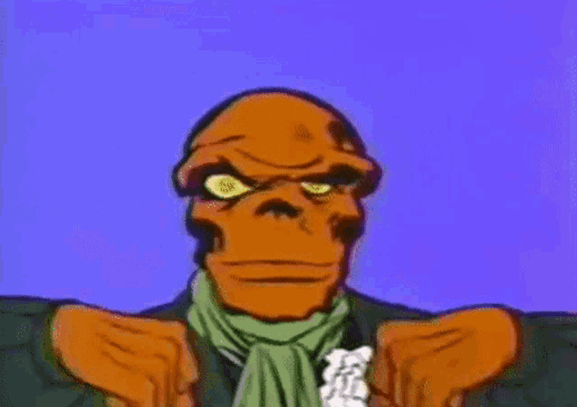 Red Skull Talking Gif GIF