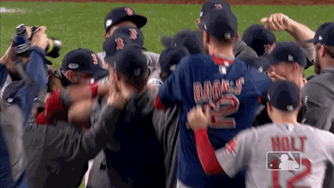Red Sox Memorable Wins GIF