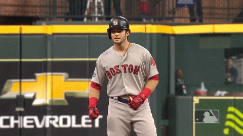 Red Sox Player Cute Moves GIF