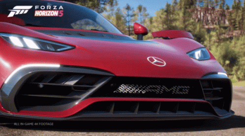 Red Sports Car Forza Horizon 5