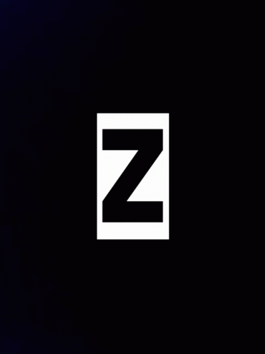 Red Square with Black Letter Z