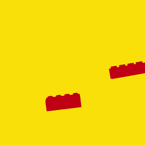 Red Square With Lego Logo