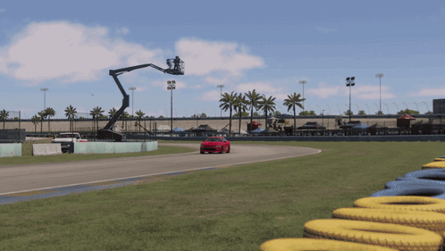 Red Srt Car Race GIF