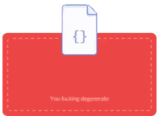 Red Sticker That Was Fucking Stupid
