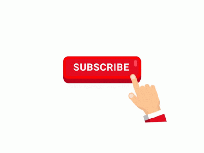 Red Subscribe Button Turning Gray  GIF