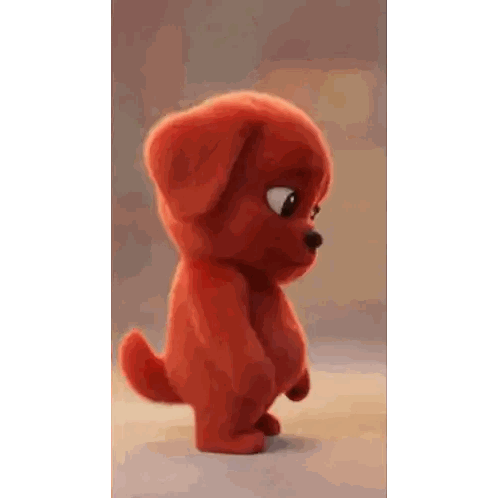 Red Teddy Bear Standing