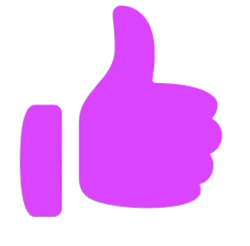 Red Thumbs Up Icon