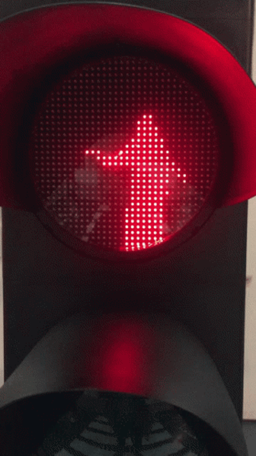 Red Traffic Light Dance GIF