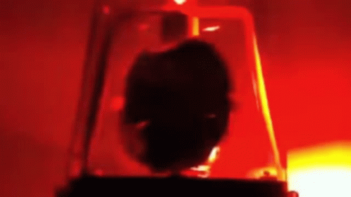 Red Traffic Light Silhouette