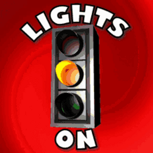 Red Traffic Lights On Out Stop Go GIF