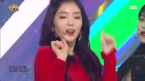 Red Velvet Irene Red Sweater And Bow GIF