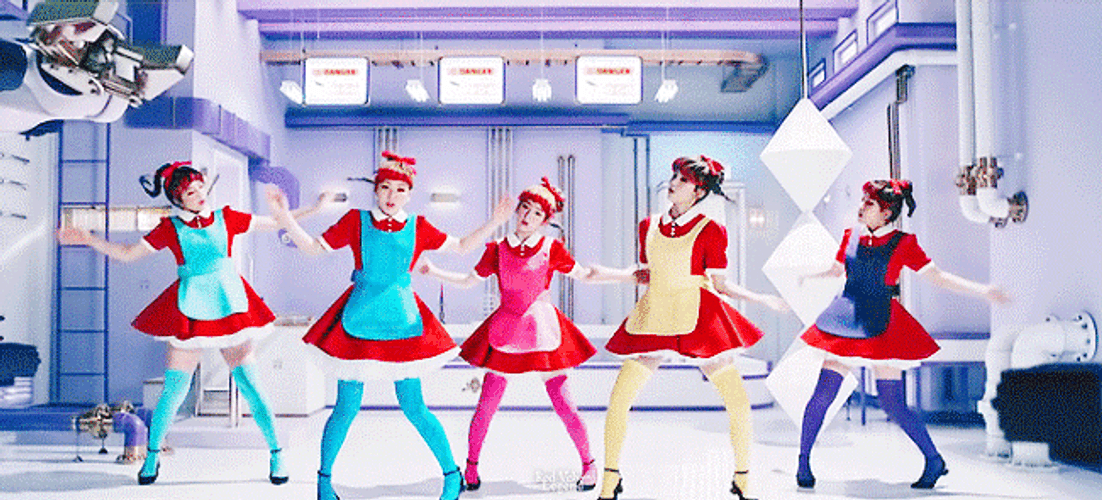 Red Velvet Mannequin Dance GIF