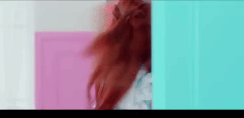 Red Velvet Seulgi Throwing Clothes GIF