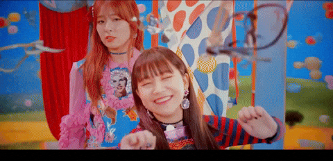 Red Velvet Things Floating GIF