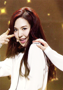 Red Velvet Wendy Peace Sign GIF