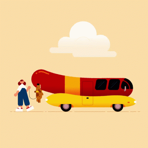 Red Weiner Mobile GIF