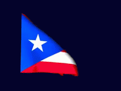 Red White and Blue Flag with Star