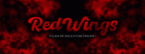 red wings clan de argentum online is displayed on a black background