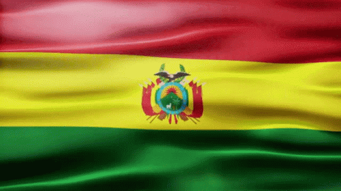 Red Yellow And Green Flag With Eagle GIF