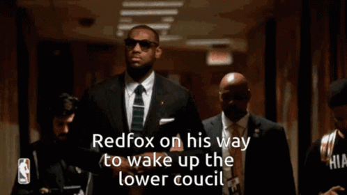 Redfox On Way To Wake Lower Council GIF