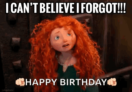 Redhead Girl Saying I Can't Believe I Forgot GIF