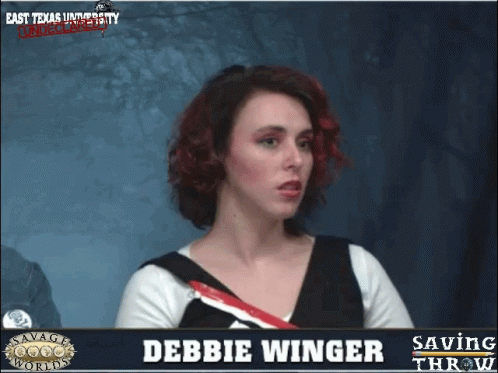 Redhead Woman Debbie Winger GIF