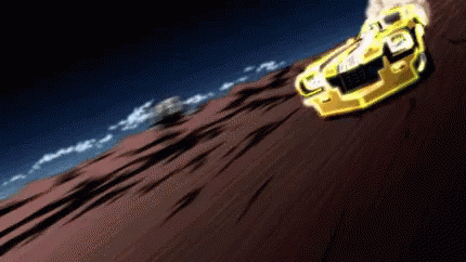 Redline Car Racing Anime GIF