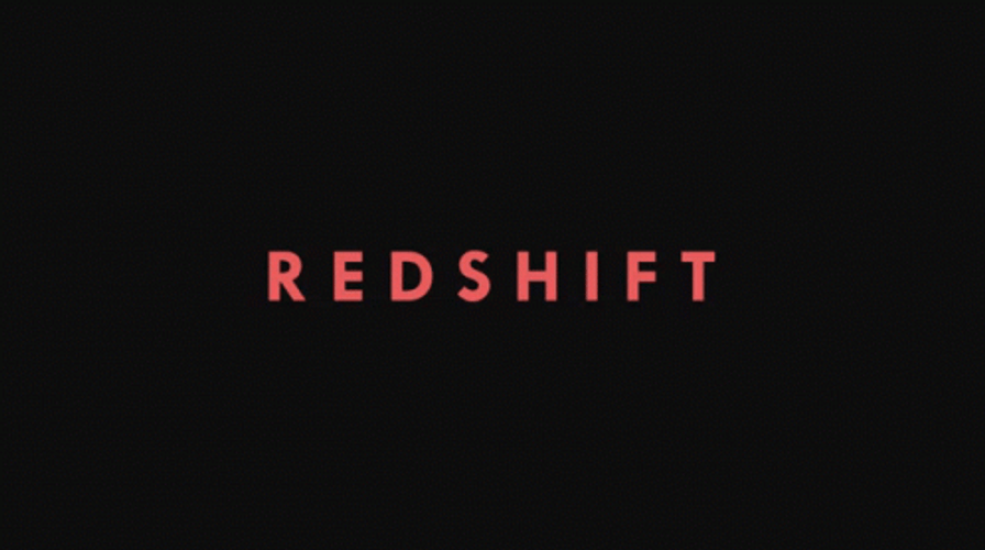 Redshift Black Background Discord Profile Banner GIF