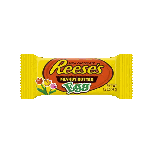 Reese's Peanut Butter Egg With Flowers