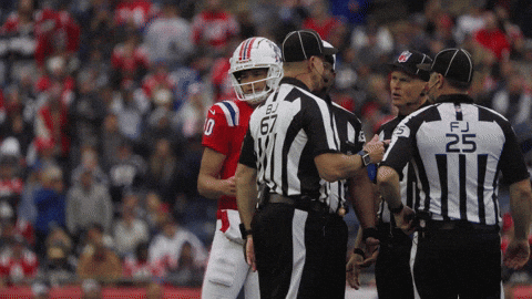 Referee 25 Talking To Another Referee GIF