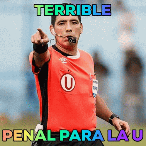 Referee Pointing With Terrible Penal