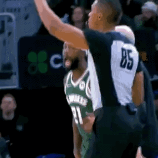 Referee With Number 85 GIF