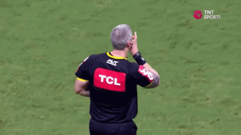 Referee with TCL Logo Shirt
