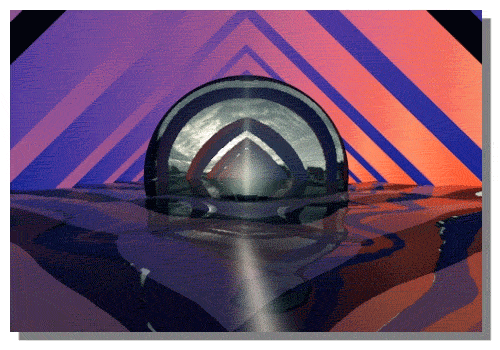 Reflection Glass Loop GIF