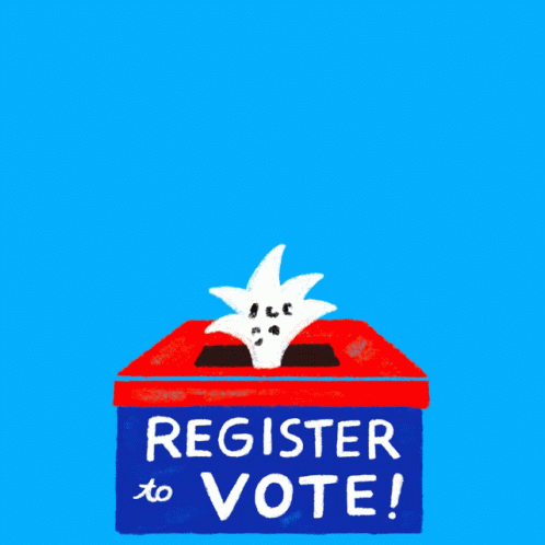 Register to Vote Sign