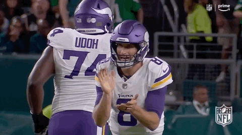 Regular Season Football Kirk Cousins Clapping GIF