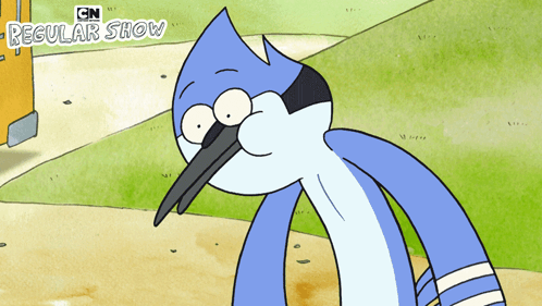 Regular Show Bird Cartoon